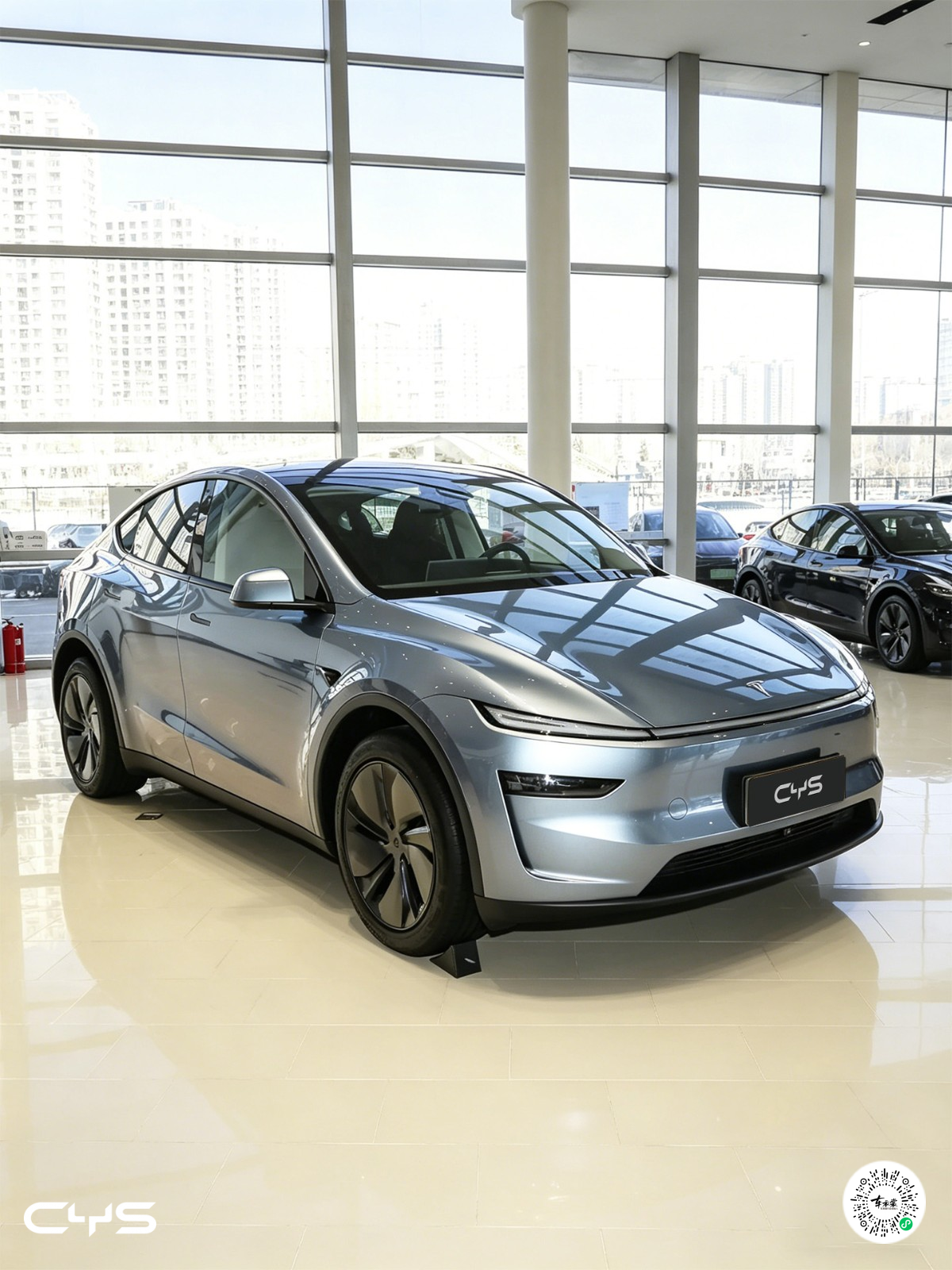 M619 金属漆冰川蓝T|特斯拉model y