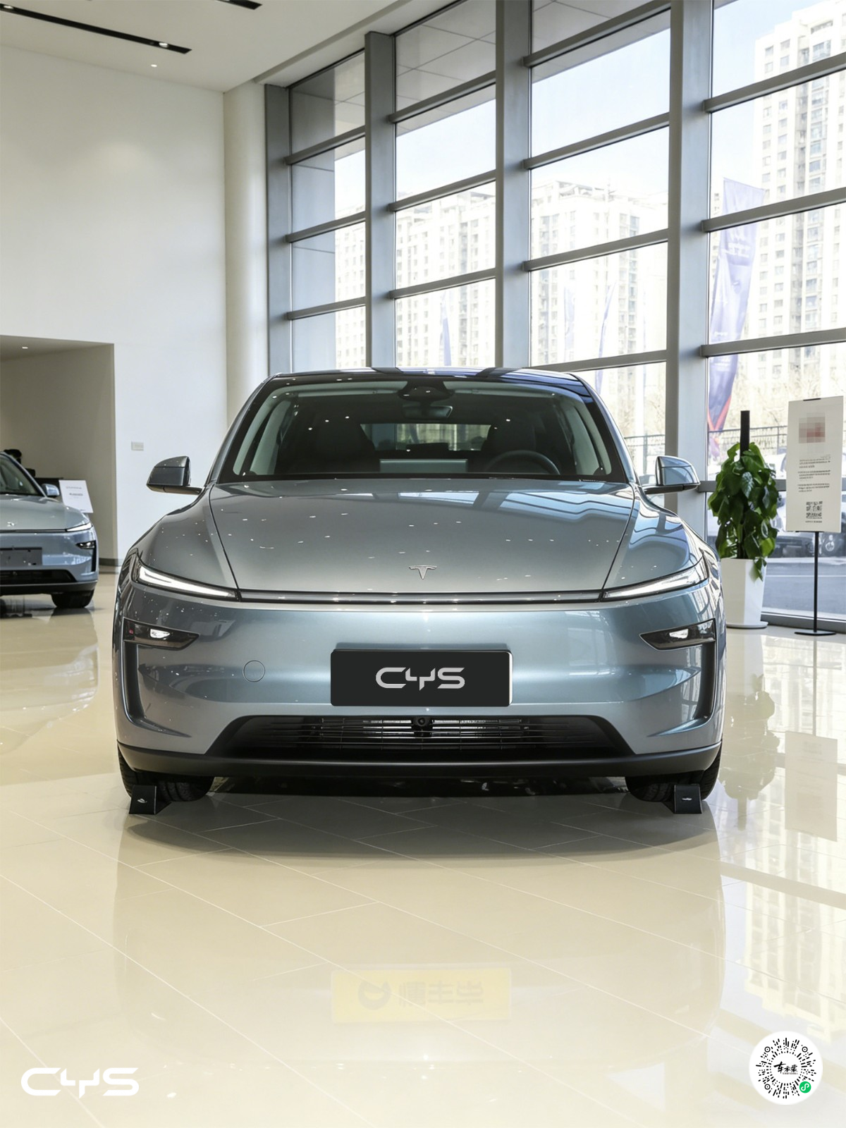 M619 金属漆冰川蓝T|特斯拉model y