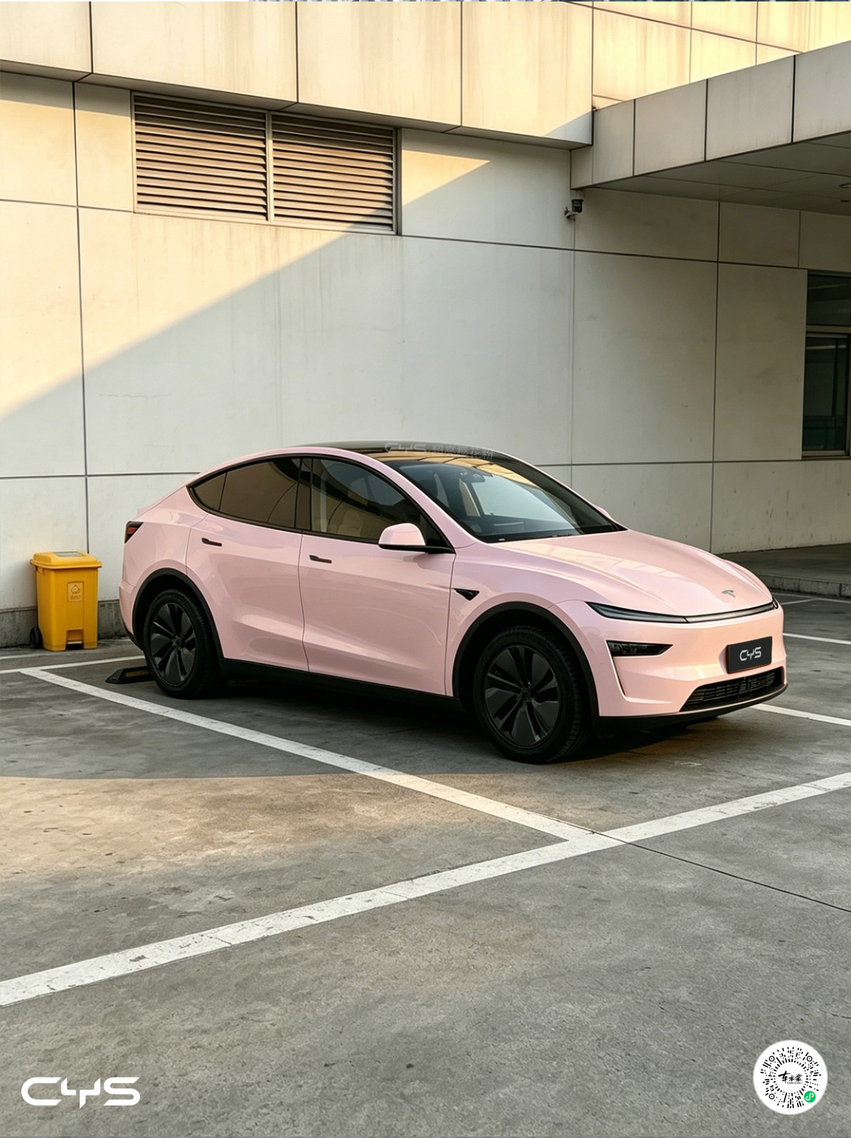 D-G045 超亮樱花粉|特斯拉Modely