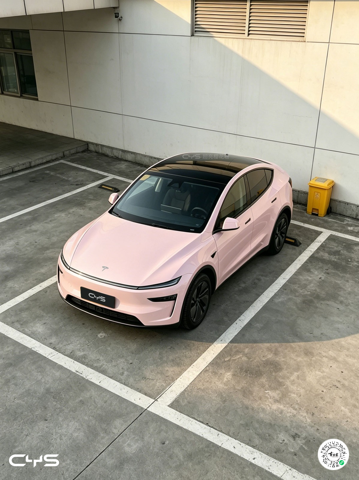 D-G045 超亮樱花粉|特斯拉Modely