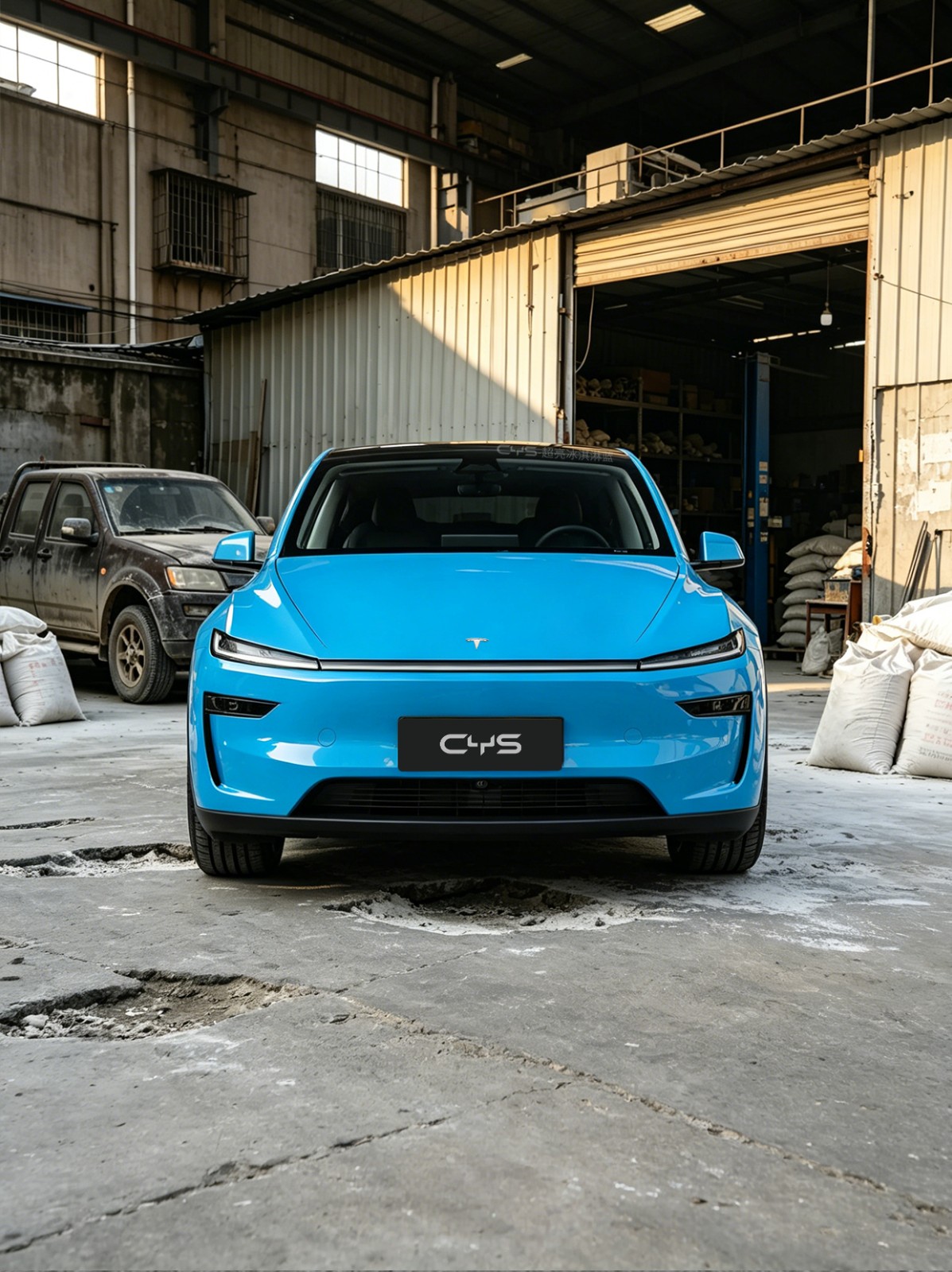 G106 超亮冰淇淋蓝 | Model Y