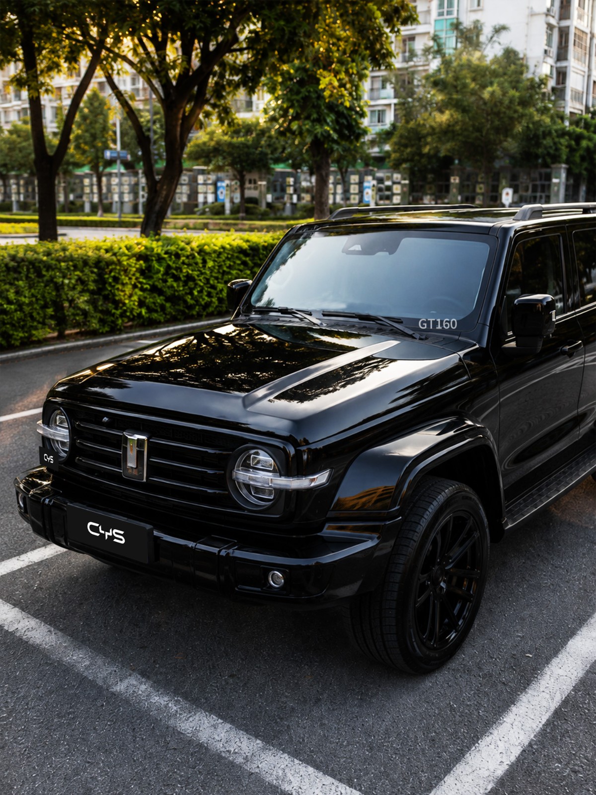 GT160 Self-Healing Piano Black